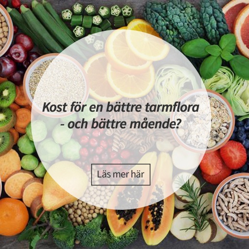 Kost fr en bttre tarmflora - och bttre mende?